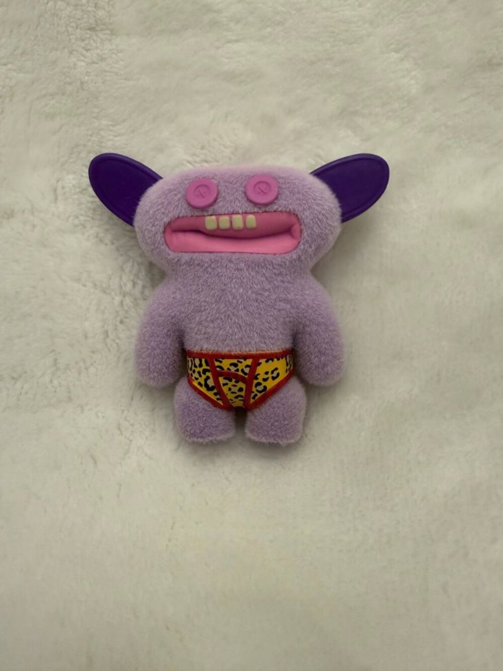 Fuggler Purple Fuzzy Underwear Monster 2.5" Mini Figure